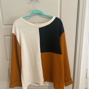 Color Block Sweater